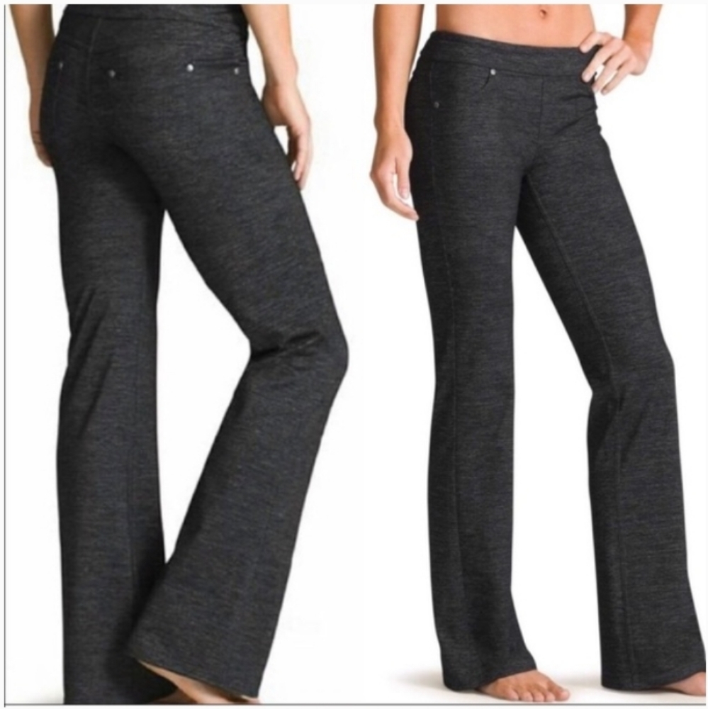 Athleta |  gray/ blue yoga pant